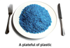 A plateful of plastic