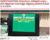 INVESTIGATION: Extortion, inflated costs… the Nigerian marriage registry where fraud is a norm