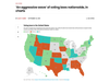 ‘An aggressive wave’ of voting laws nationwide, in charts