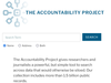 The Accountability Project (TAP)